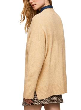 Veste Pepe Jeans Brenda pour Femme Camel