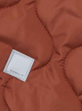 Veste Name It Mika Long pour Fille Brun