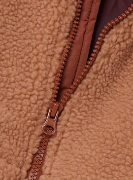 Veste Name It Mika Long pour Fille Brun