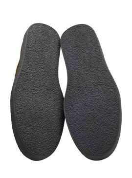 Zapato Fred Perry Linden Bajo pour Homme Brun