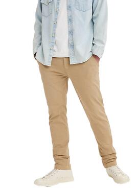 Pantalon Levis Chino Slim pour Homme Beige