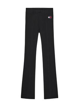 Pantalon Tommy Jeans Fusée Noire pour Femme