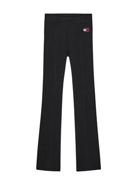 Pantalon Tommy Jeans Fusée Noire pour Femme