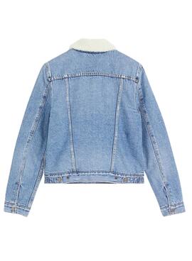 Veste Levis Original Trucker pour Femme Bleu