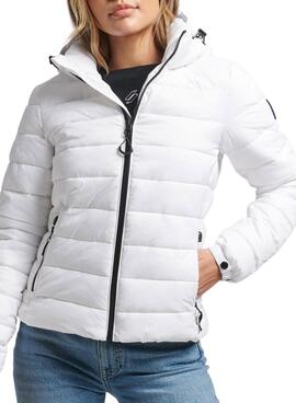 Veste Superdry Classic Fuji pour Femme Blanc