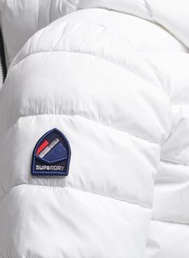Veste Superdry Classic Fuji pour Femme Blanc