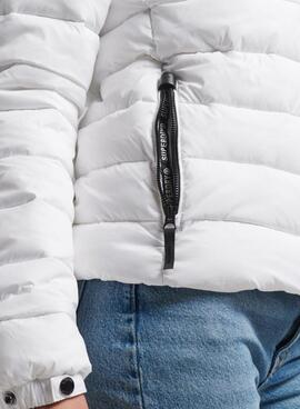 Veste Superdry Classic Fuji pour Femme Blanc