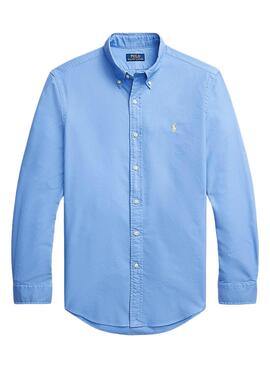 Chemise Polo Ralph Lauren Harbor Îlot Homme Azul