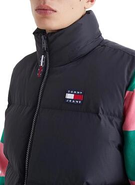 Gilet Tommy Jeans Rembourré Alaska Homme Noire