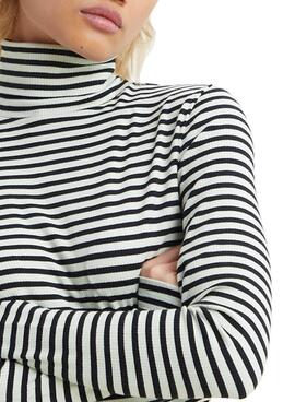 Pull Levis Oriel Printed de Rayures Femme Noire