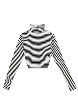 Pull Levis Oriel Printed de Rayures Femme Noire