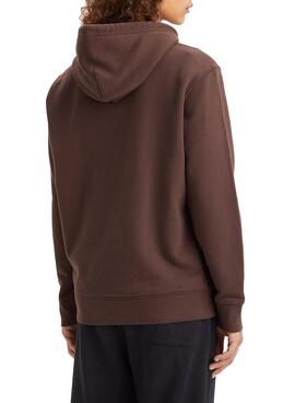 Sweat Levis Graphic pour Homme Brun
