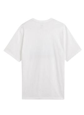 T-Shirt Levis Imprimer Relaxed Homme Blanc