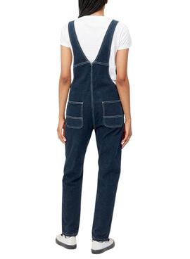 Salopette Carhartt Bib Overall Bleu pour Femme