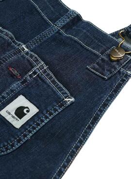 Salopette Carhartt Bib Overall Bleu pour Femme