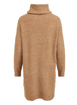 Pull Vila Vicilia Long Femme Camel