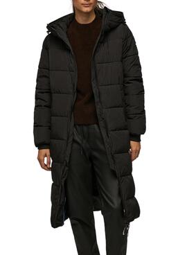 Veste Pepe Jeans Gus Long pour Femme Noire