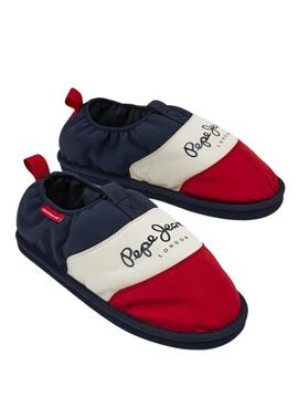 Baskets Pepe Jeans Home Basic Homme Bleu Marine