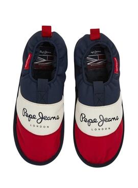 Baskets Pepe Jeans Home Basic Homme Bleu Marine