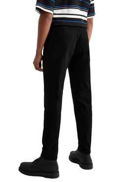 Pantalon Tommy Jeans Scanton Soft Homme Noire