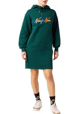 Robe Naf Naf Sweat Vert pour Femme