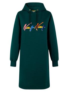Robe Naf Naf Sweat Vert pour Femme
