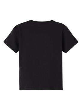 T-Shirt Name It Sanna Happy pour Fille Noire
