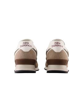 Baskets New Balance 574 Beige pour Homme