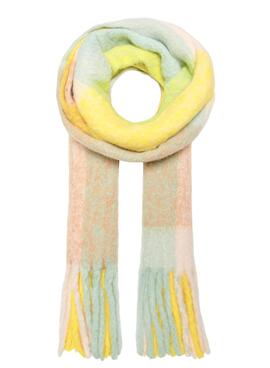 Echarpe Only Agnès Life Jaune pour Femme