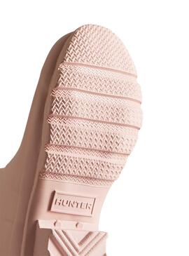 Bootss Hunter Original Junior pour Fille Rose Clair