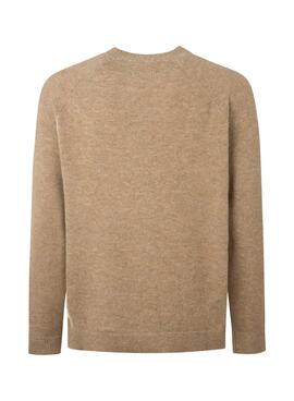 Pull Pepe Jeans Beige Monroi pour Homme