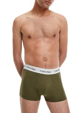 Pack 3 Boxer Calvin Klein taille basse pour Homme