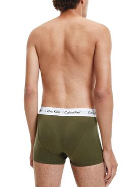 Pack 3 Boxer Calvin Klein taille basse pour Homme