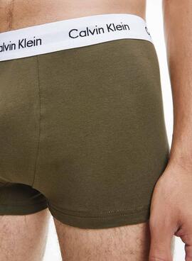 Pack 3 Boxer Calvin Klein taille basse pour Homme
