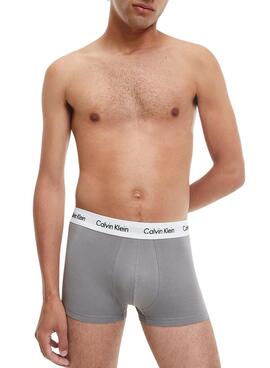Pack 3 Boxer Calvin Klein taille basse pour Homme