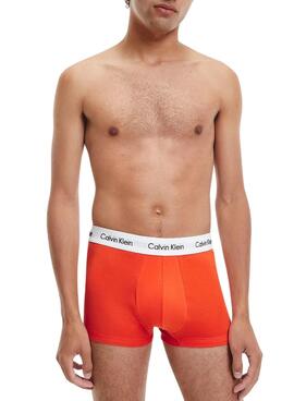 Pack 3 Boxer Calvin Klein taille basse pour Homme