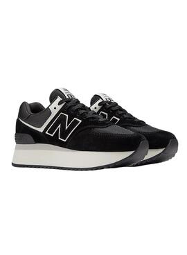 Baskets New Balance 574 Noire pour Femme