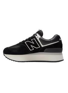 Baskets New Balance 574 Noire pour Femme