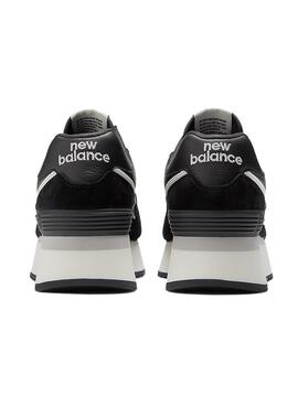 Baskets New Balance 574 Noire pour Femme