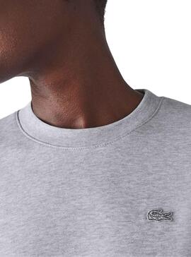 Sweat Lacoste Robe Basic pour Femme Gris
