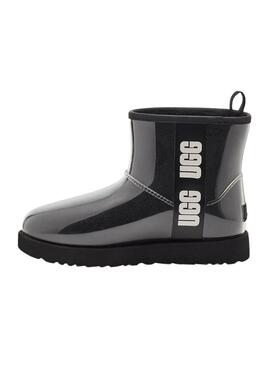 Boots UGG Classic Clear Mini Noire pour Femme