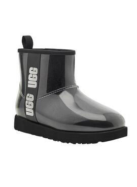 Boots UGG Classic Clear Mini Noire pour Femme