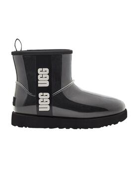 Boots UGG Classic Clear Mini Noire pour Femme