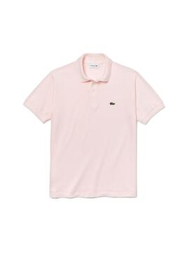 Polo Lacoste L1212 Baby Pink