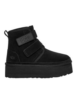 Bootss Plateforme UGG Neumel Noire pour Femme