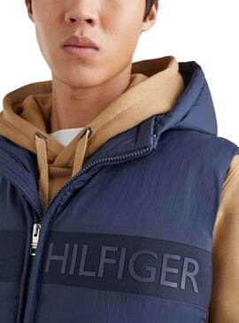 Gilet Tommy Hilfiger High Grenier Homme Bleu Marine
