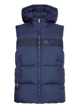 Gilet Tommy Hilfiger High Grenier Homme Bleu Marine