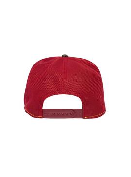 Casquette Goorin Bros Thunder Lézard Vert et Rouge