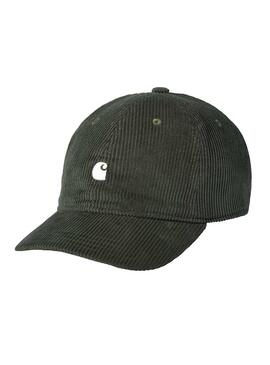 Casquette Carhartt Harlem Velours côtelé pour Homme Noire