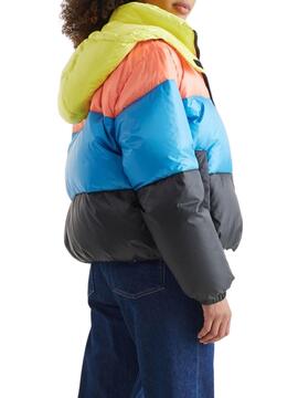 Veste Tommy Jeans Colobloc Multicolor Femme